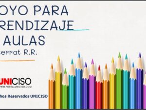 APOYO PARA APRENDIZAJE EN AULAS