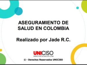 ASEGURAMIENTO DE SALUD EN COLOMBIA