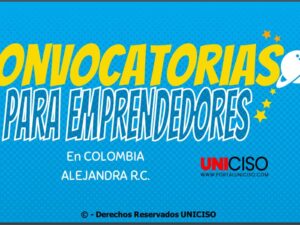 CONVOCATORIAS PARA EMPRENDEDORES