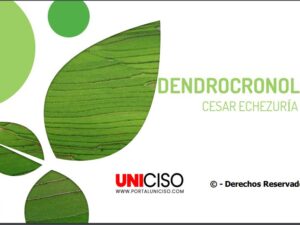 DENDROCRONOLOGÍA
