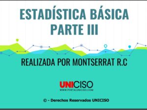 ESTADÍSTICA Y SPSS - PARTE III