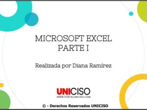 MICROSOFT EXCEL - FÓRMULAS SENCILLAS