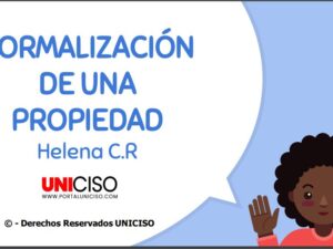 FORMACIÓN DE UNA PROPIEDAD