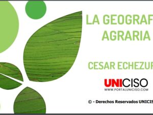 GEOGRAFÍA AGRARIA