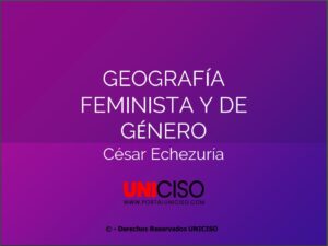 GEOGRAFÍA DE GÉNERO