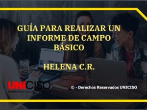 INFORME DE CAMPO
