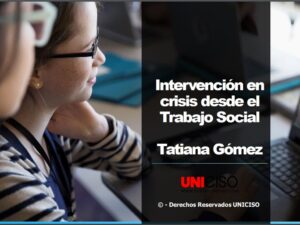 INTERVENCIÓN EN CRISIS DESDE EL TRABAJO SOCIAL