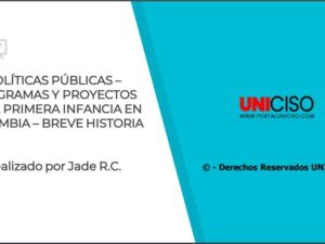 PROGRAMAS Y PROYECTOS DE LA PRIMERA INFANCIA