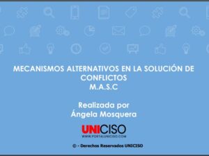 MECANISMOS ALTERNATIVOS