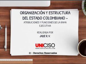 ORGANIZACIÓN Y ESTRUCTURA DEL ESTADO COLOMBIANO