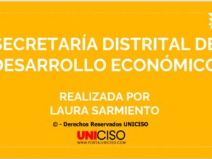SECRETARÍA DISTRITAL DE DESARROLLO ECONÓMICO