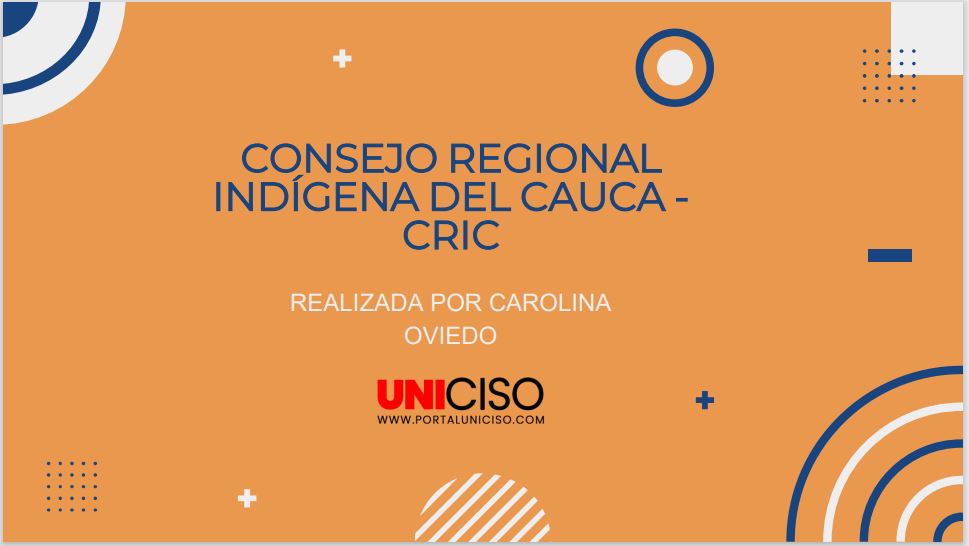 CONSEJO REGIONAL INDÍGENA DEL CAUCA - CRIC