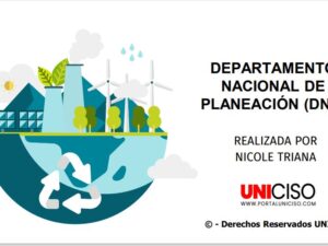 DEPARTAMENTO NACIONAL DE PLANEACIÓN (DNP)
