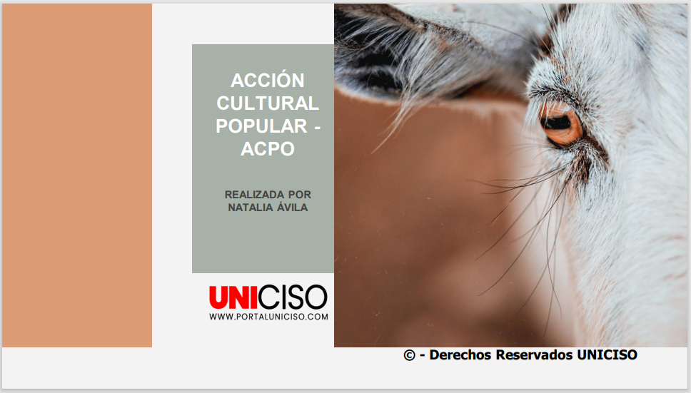 ACCIÓN CULTURAL POPULAR - ACPO