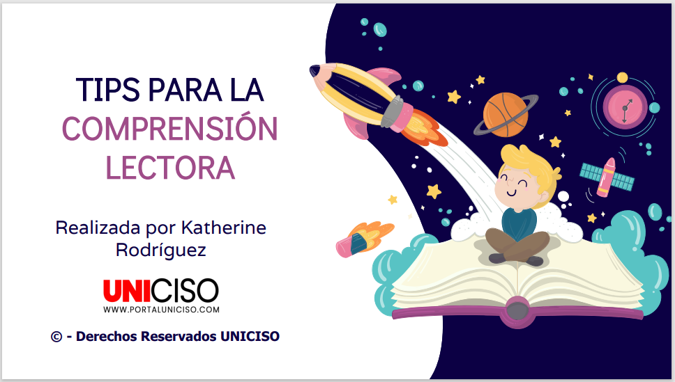 TIPS PARA LA COMPRENSIÓN LECTORA