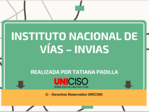 INSTITUTO NACIONAL DE VÍAS – INVIAS