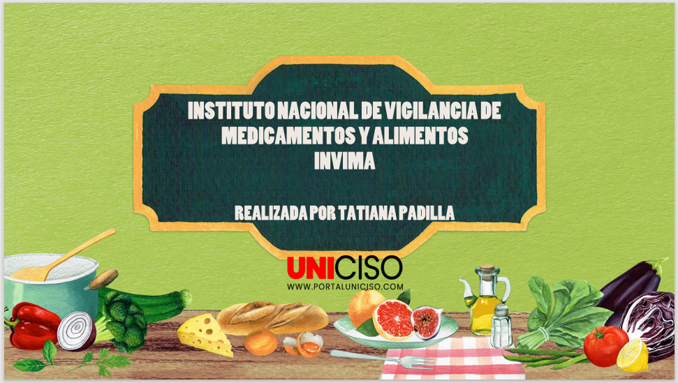 INSTITUTO NACIONAL DE VIGILANCIA DE MEDICAMENTOS Y ALIMENTOS - INVIMA
