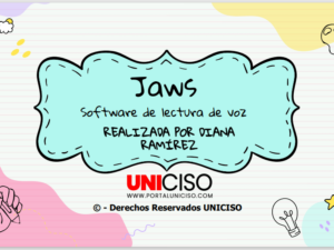 JAWS - LECTURA DE VOZ