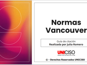 NORMAS VANCOUVER: TABLAS, FIGURAS Y REDES