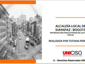 ALCALDÍA DE SUMAPAZ