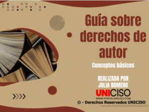 DERECHOS DE AUTOR - CONCEPTOS BÁSICOS