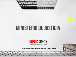 MINISTERIO DE JUSTICIA