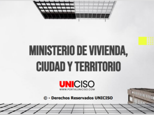 MINISTERIO DE VIVIENDA, CIUDAD Y TERRITORIO