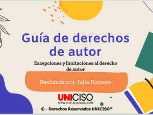 DERECHOS DE AUTOR PARA LAS BIBLIOTECAS