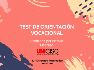 TEST DE ORIENTACIÓN VOCACIONAL