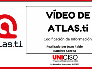 VÍDEO DE ATLAS TI: CODIFICACIÓN CUALITATIVA
