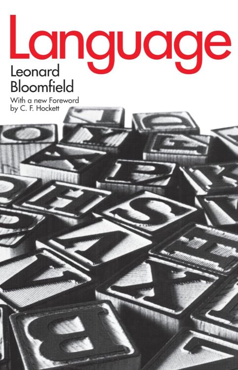 LEONARD BLOOMFIELD