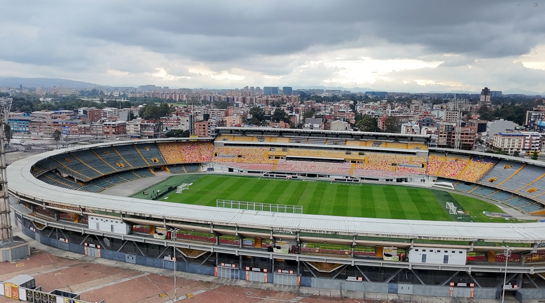 ESTADIO EL CAMPÍN, BOGOTÁ - VÍDEO EN DRON