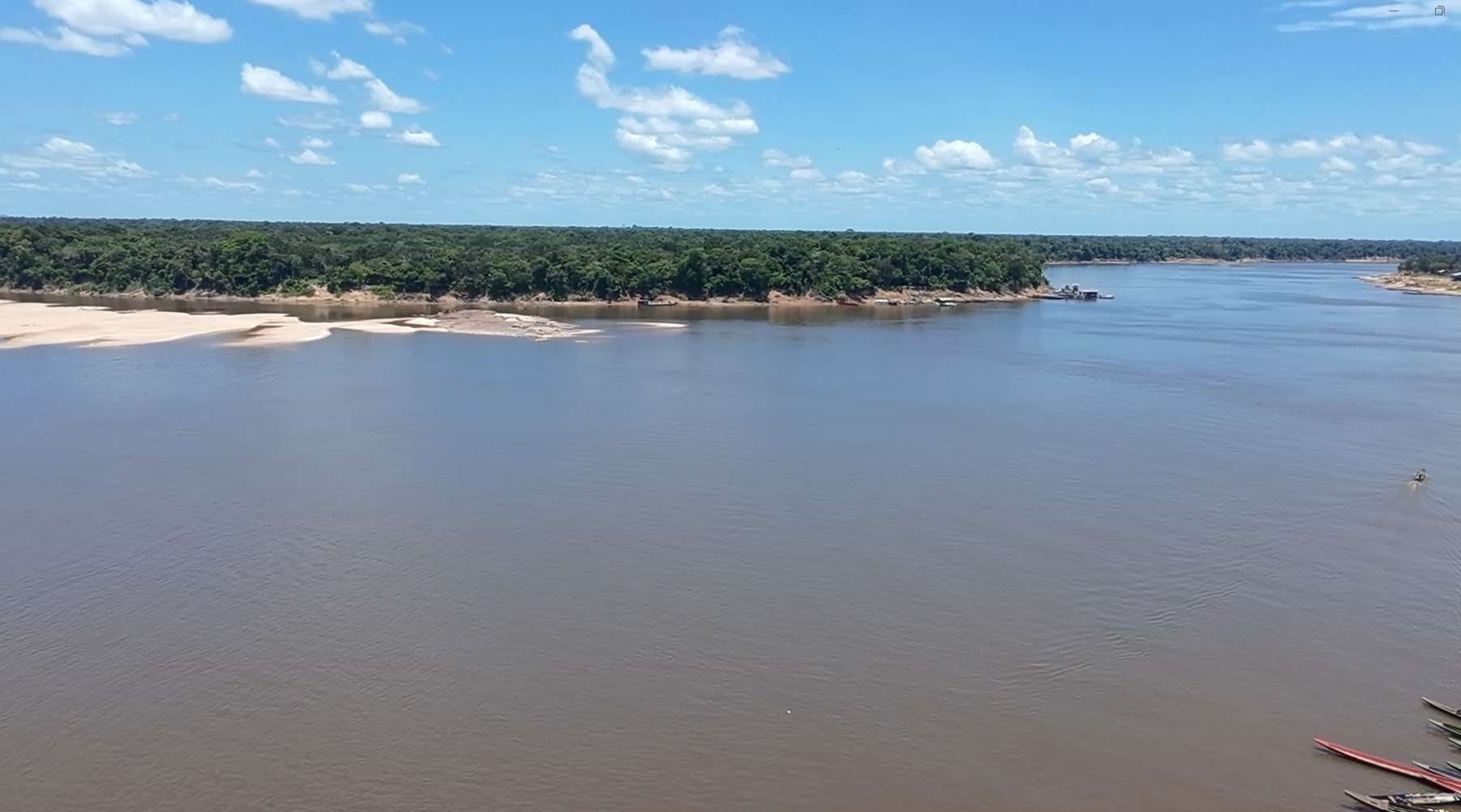 PUERTO INÍRIDA RÍO - VÍDEO EN DRON
